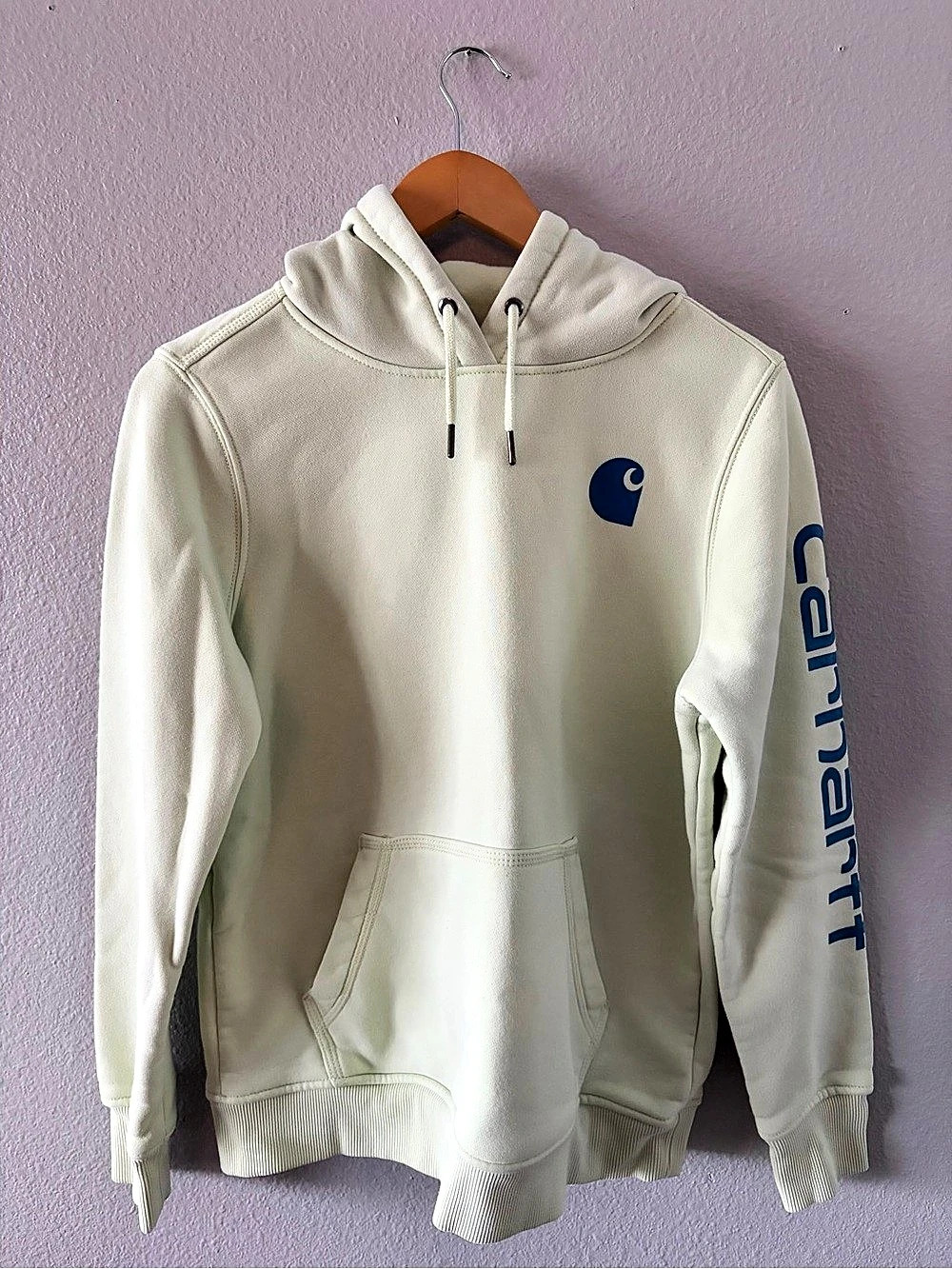 Carhartt Loose Fit Midweight Logo Sleeve Graphic Hooded Sweatshirt Logo Sleeve